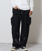 Picture No.2 of NUMBER (N)INE HAND PAINTED FIRM COTTON LIGHT SHORT PILE 6 POCKET EASY SWEAT PANTS / Hand-painted firm cotton light short pile Box-type 6-Pocket easy Sweatpants F26GNC009P