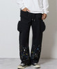 Picture No.5 of NUMBER (N)INE HAND PAINTED FIRM COTTON LIGHT SHORT PILE 6 POCKET EASY SWEAT PANTS / Hand-painted firm cotton light short pile Box-type 6-Pocket easy Sweatpants F26GNC009P