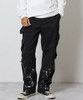 Picture No.3 of NUMBER (N)INE HAND PAINTED MULTI POCKET CARGO PANTS / Hand-painted Multi-pocket cargo pants With Buckle Belt And Elastic Waistband. F25NP002P