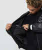 Picture No.9 of NUMBER (N)INE RAGLAN SLEEVE PATCHED ZIPPER STADIUM JACKET / Raglan Sleeves, Felt Logo, Chenille Patch Embroidery, Quilted Lining, Padded, Zip-up Varsity jacket F26NJ003A