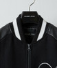 Picture No.12 of NUMBER (N)INE RAGLAN SLEEVE PATCHED ZIPPER STADIUM JACKET / Raglan Sleeves, Felt Logo, Chenille Patch Embroidery, Quilted Lining, Padded, Zip-up Varsity jacket F26NJ003A