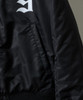 Picture No.32 of NUMBER (N)INE NYLON INSULATION STADIUM JACKET / Nylon Logo Print Quilted Lining Padded Stadium Jacket F26NJ004