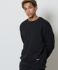 Picture No.7 of NUMBER (N)INE FIRM COTTON LIGHT SHORT PILE L/S SWEATSHIRT / EASY SWEATPANTS 2-PIECE SET / Firm Cotton Light Mini French Terry Crew Neck Sweatshirt & Easy Sweatpants 2-Piece Set F26GNC004