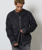 Picture No.5 of NUMBER (N)INE MOHAIR MIX KNIT LEOPARD JACQUARD ZIP-UP CARDIGAN / Wool Mohair Mix Knit Leopard Jacquard Zip-Up Cardigan F26NK002