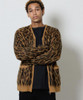Picture No.31 of NUMBER (N)INE MOHAIR MIX KNIT LEOPARD JACQUARD ZIP-UP CARDIGAN / Wool Mohair Mix Knit Leopard Jacquard Zip-Up Cardigan F26NK002