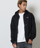 Picture No.5 of NUMBER (N)INE FIRM COTTON LIGHT SHORT PILE FULL ZIP SWEAT HOODIE / Firm Cotton Light Short Pile One-Point Logo Print Zip-Up Sweat Hoodie F26GNC007