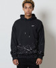 Picture No.3 of NUMBER (N)INE HAND PAINTED FIRM COTTON LIGHT SHORT PILE PULLOVER SWEAT HOODIE / Hand-painted firm cotton light short pile Sweatshirt With a Single Point Logo Print. F26GNC008P