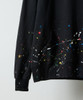 Picture No.14 of NUMBER (N)INE HAND PAINTED FIRM COTTON LIGHT SHORT PILE PULLOVER SWEAT HOODIE / Hand-painted firm cotton light short pile Sweatshirt With a Single Point Logo Print. F26GNC008P