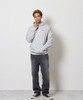 Picture No.20 of NUMBER (N)INE HAND PAINTED FIRM COTTON LIGHT SHORT PILE PULLOVER SWEAT HOODIE / Hand-painted firm cotton light short pile Sweatshirt With a Single Point Logo Print. F26GNC008P