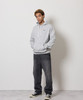 Picture No.22 of NUMBER (N)INE HAND PAINTED FIRM COTTON LIGHT SHORT PILE PULLOVER SWEAT HOODIE / Hand-painted firm cotton light short pile Sweatshirt With a Single Point Logo Print. F26GNC008P