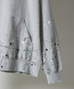Picture No.51 of NUMBER (N)INE HAND PAINTED FIRM COTTON LIGHT SHORT PILE PULLOVER SWEAT HOODIE / Hand-painted firm cotton light short pile Sweatshirt With a Single Point Logo Print. F26GNC008P