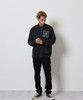 Picture No.7 of NUMBER (N)INE N LOGO WAPPEN RIB COLLAR FRENCH TERRY TRACK JACKET / N logo Patch Embroidery rib collar Sweatshirt track jacket F26NC002