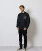Picture No.8 of NUMBER (N)INE N LOGO WAPPEN RIB COLLAR FRENCH TERRY TRACK JACKET / N logo Patch Embroidery rib collar Sweatshirt track jacket F26NC002