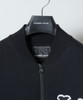 Picture No.10 of NUMBER (N)INE N LOGO WAPPEN RIB COLLAR FRENCH TERRY TRACK JACKET / N logo Patch Embroidery rib collar Sweatshirt track jacket F26NC002