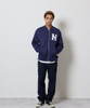 Picture No.18 of NUMBER (N)INE N LOGO WAPPEN RIB COLLAR FRENCH TERRY TRACK JACKET / N logo Patch Embroidery rib collar Sweatshirt track jacket F26NC002