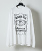 Picture No.4 of NUMBER (N)INE NUMBER NINE PRINTED CLASSIC L/S T-SHIRT / Number Nine Classic Logo Print Long-Sleeve T-Shirt BA2GNLT004