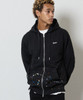 Picture No.7 of NUMBER (N)INE HAND PAINTED FIRM COTTON LIGHT SHORT PILE FULL ZIP SWEAT HOODIE / Hand-painted firm cotton light short pile Fleece With a Single Point Logo Print Zip-up Sweatshirt hoodie F26GNC007P