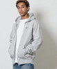 Picture No.18 of NUMBER (N)INE HAND PAINTED FIRM COTTON LIGHT SHORT PILE FULL ZIP SWEAT HOODIE / Hand-painted firm cotton light short pile Fleece With a Single Point Logo Print Zip-up Sweatshirt hoodie F26GNC007P