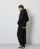 Picture No.34 of NUMBER (N)INE HAND PAINTED FIRM COTTON LIGHT SHORT PILE FULL ZIP SWEAT HOODIE / Hand-painted firm cotton light short pile Fleece With a Single Point Logo Print Zip-up Sweatshirt hoodie F26GNC007P