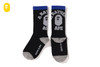 Picture No.1 of BAPE COLLEGE RIB SOCKS 1M80-384-002