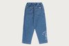 Picture No.2 of BAPE COLLEGE 10 OZ STRETCH DENIM PANTS 1M80-350-001