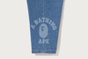 Picture No.4 of BAPE COLLEGE 10 OZ STRETCH DENIM PANTS 1M80-350-001