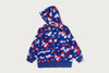 Picture No.2 of BAPE STA STRIKE CAMO SHARK ZIP HOODIE 1M80-315-010