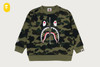 Picture No.1 of BAPE 1ST CAMO SHARK RELAXED FIT CREWNECK SWEATSHIRT 1M80-313-009