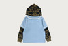 Picture No.5 of BAPE 1ST CAMO BASEBALL LAYERED PULLOVER HOODIE 1M80-314-002