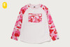 Picture No.7 of BAPE ABC CAMO CASSETTE TAPE RAGLAN LS TEE 1M80-311-004