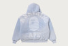 Picture No.2 of BAPE HEAVY WASHED INDIGO COLLEGE BOXY CROPPED QUILTED ZIP HOODIE 1M80-215-318