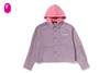 Picture No.7 of BAPE LINE CAMO DENIM HOODED CROPPED SHIRT 1M80-231-302