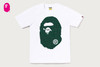 Picture No.1 of BAPE CROC PATTERN BIG APE HEAD TEE 1M80-210-034