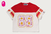 Picture No.7 of BAPE MULTI LOGO FOOTBALL BOXY CROPPED TEE 1M80-209-308