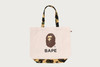 Picture No.1 of BAPE 1ST CAMO APE HEAD TOTE BAG 1M70-189-002