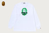 Picture No.1 of BAPE SPRAY APE HEAD RELAXED FIT LS TEE 1M80-111-306