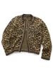 Picture No.1 of KAPITAL 5G Leopard Print Mohair Knit Zip Cabaret Cardigan K2608KN016