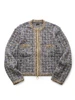 Picture No.2 of KAPITAL 5G Tweed Knit Zip Cabaret Cardigan K2610KN136