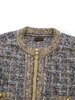 Picture No.5 of KAPITAL 5G Tweed Knit Zip Cabaret Cardigan K2610KN136