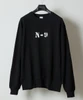 Picture No.1 of NUMBER (N)INE N-9 PRINTED CLASSIC CREWNECK SWEATSHIRT / Stencil-style Logo Print crewneck sweatshirt BA2GNC005