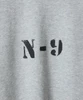 Picture No.10 of NUMBER (N)INE N-9 PRINTED CLASSIC CREWNECK SWEATSHIRT / Stencil-style Logo Print crewneck sweatshirt BA2GNC005