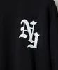 Picture No.5 of NUMBER (N)INE N9 NUMBER NINERS PRINTED CLASSIC CREWNECK SWEATSHIRT / Old English Logo & Back Print Crewneck Sweatshirt BA2GNC004