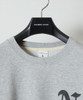 Picture No.10 of NUMBER (N)INE N9 NUMBER NINERS PRINTED CLASSIC CREWNECK SWEATSHIRT / Old English Logo & Back Print Crewneck Sweatshirt BA2GNC004