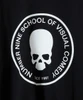 Picture No.5 of NUMBER (N)INE SCHOOL OF VISUAL COMEDY PRINTED CLASSIC CREWNECK SWEATSHIRT / Skull Motif Circle Logo & Back Print Crewneck Sweatshirt BA2GNC002