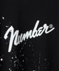 Picture No.8 of NUMBER (N)INE HAND PAINTED PRINTED CLASSIC CREWNECK SWEATSHIRT / Hand-painted classic Logo Print crewneck sweatshirt BA2GNC001P