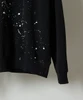 Picture No.10 of NUMBER (N)INE HAND PAINTED PRINTED CLASSIC CREWNECK SWEATSHIRT / Hand-painted classic Logo Print crewneck sweatshirt BA2GNC001P