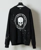 Picture No.12 of NUMBER (N)INE HAND PAINTED PRINTED CLASSIC CREWNECK SWEATSHIRT / Hand-painted classic Logo Print crewneck sweatshirt BA2GNC001P