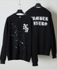 Picture No.26 of NUMBER (N)INE HAND PAINTED PRINTED CLASSIC CREWNECK SWEATSHIRT / Hand-painted classic Logo Print crewneck sweatshirt BA2GNC001P
