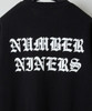 Picture No.33 of NUMBER (N)INE HAND PAINTED PRINTED CLASSIC CREWNECK SWEATSHIRT / Hand-painted classic Logo Print crewneck sweatshirt BA2GNC001P