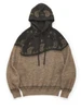 Picture No.1 of KAPITAL 12G Wool Bandana Nordic Hooded Sweater K2610KN138